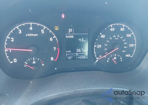 2021 Hyundai Accent Se z USA, uszkodzony, nr VIN 3KPC24A6XME133718